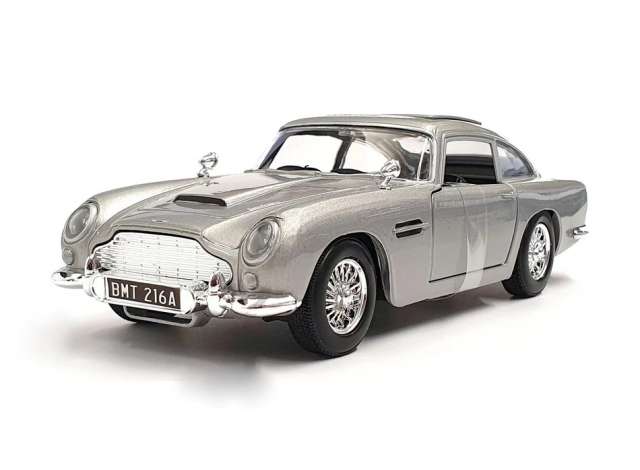 Aston Martin DB5 Grijs Metallic James Bond - 1:24