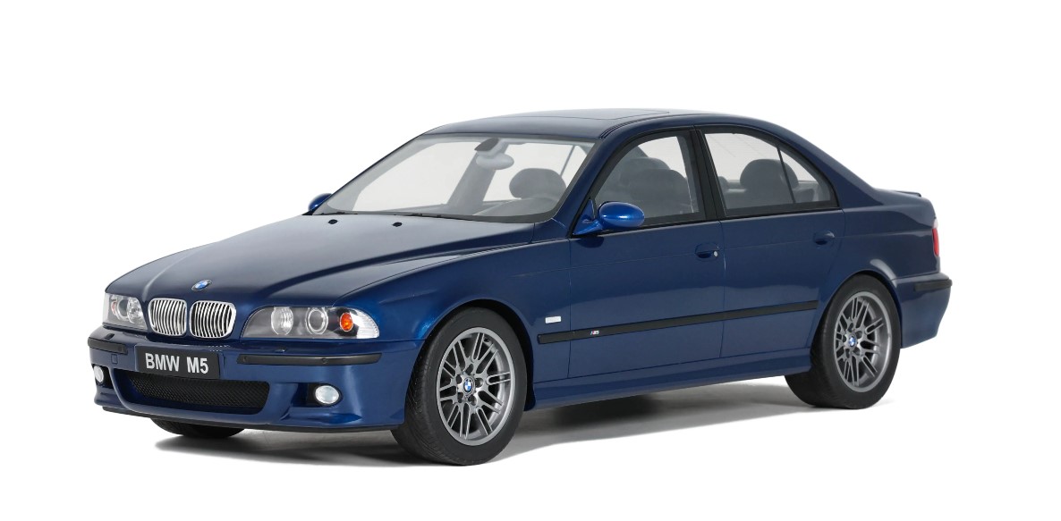 BMW M5 (E39) 1998 Blue - 1:12