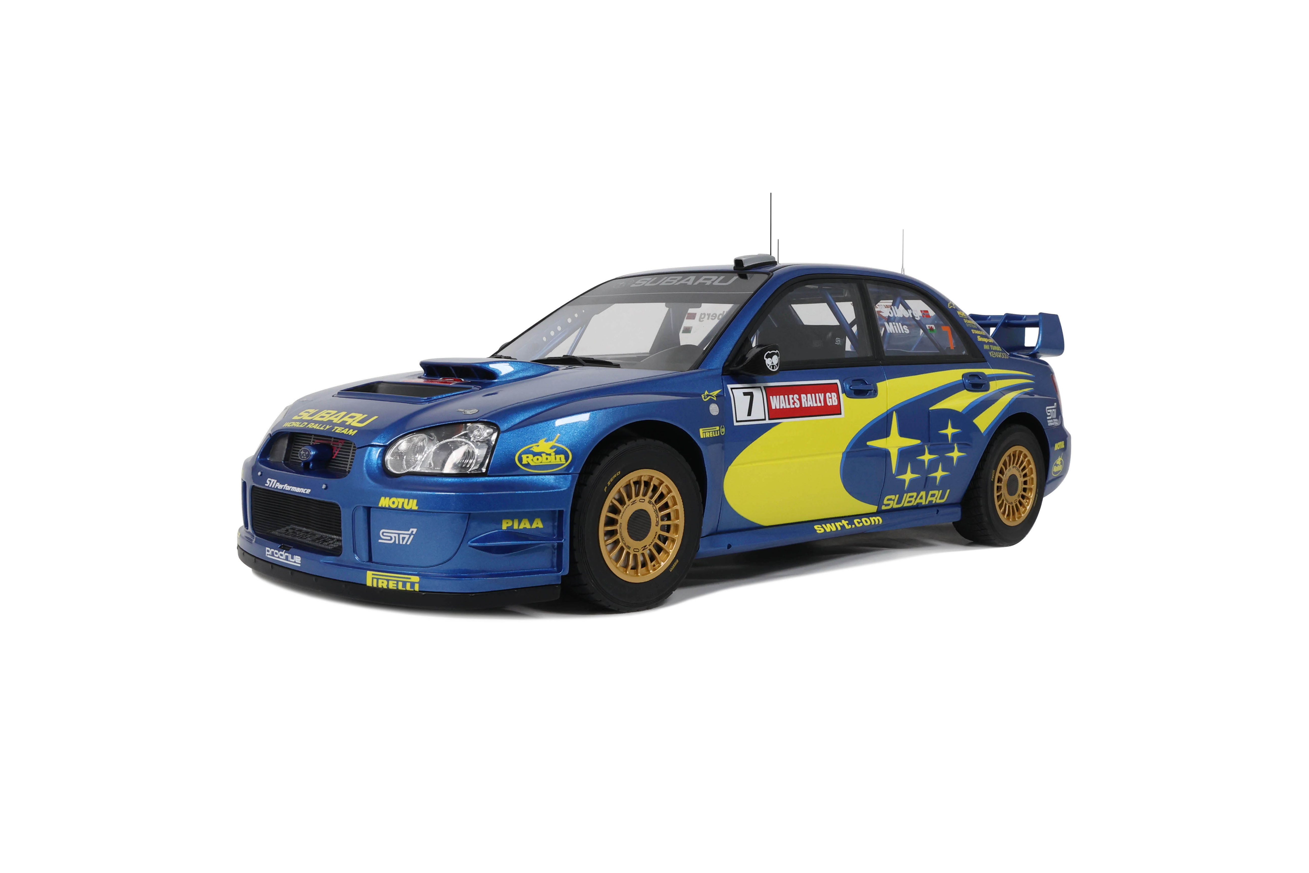 Subaru Impreza (S9) WRC Wales Rally 2003 P. Solberg - 1:12