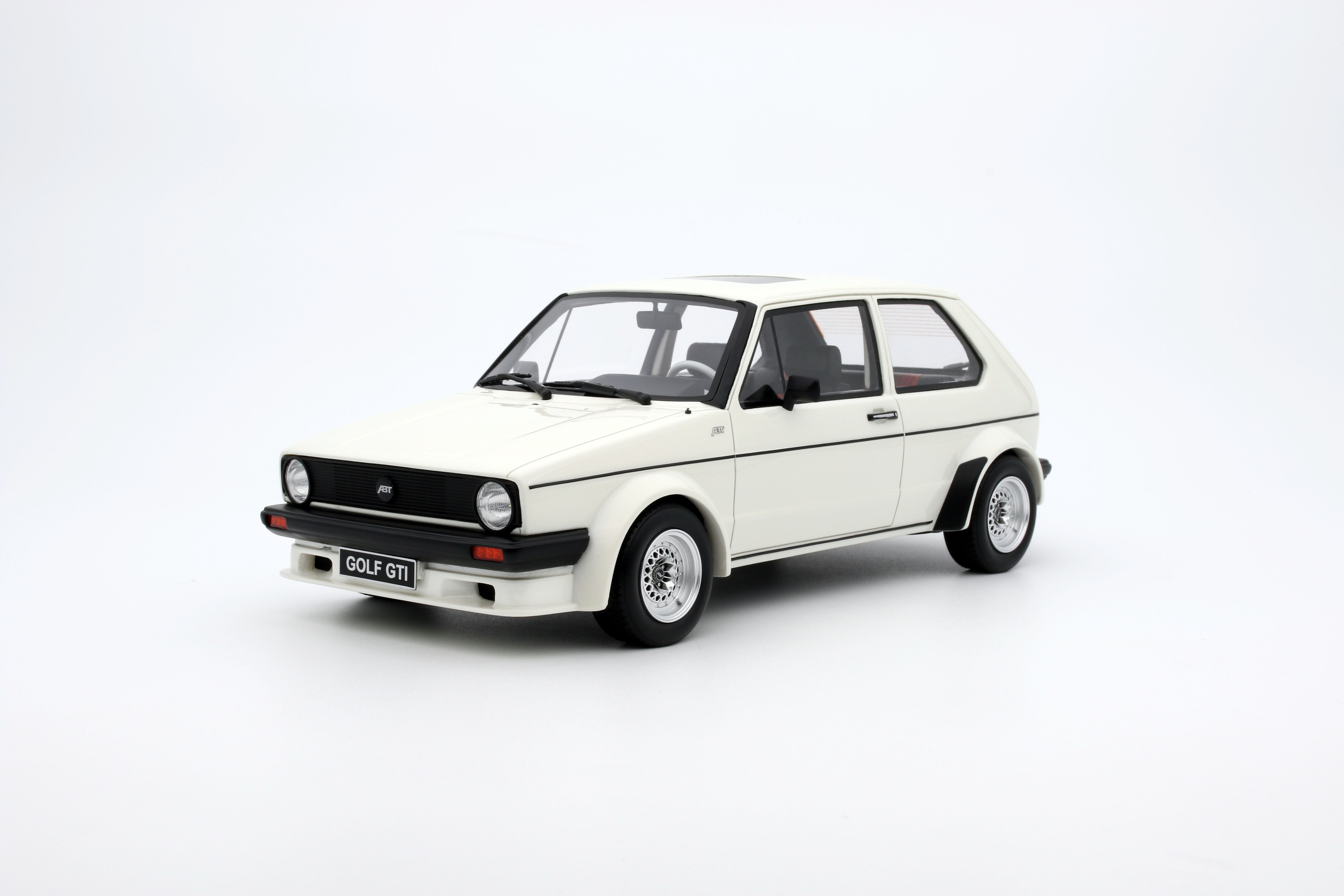 Volkswagen Golf Mk.1 GTI ABT 1982 White - 1:18