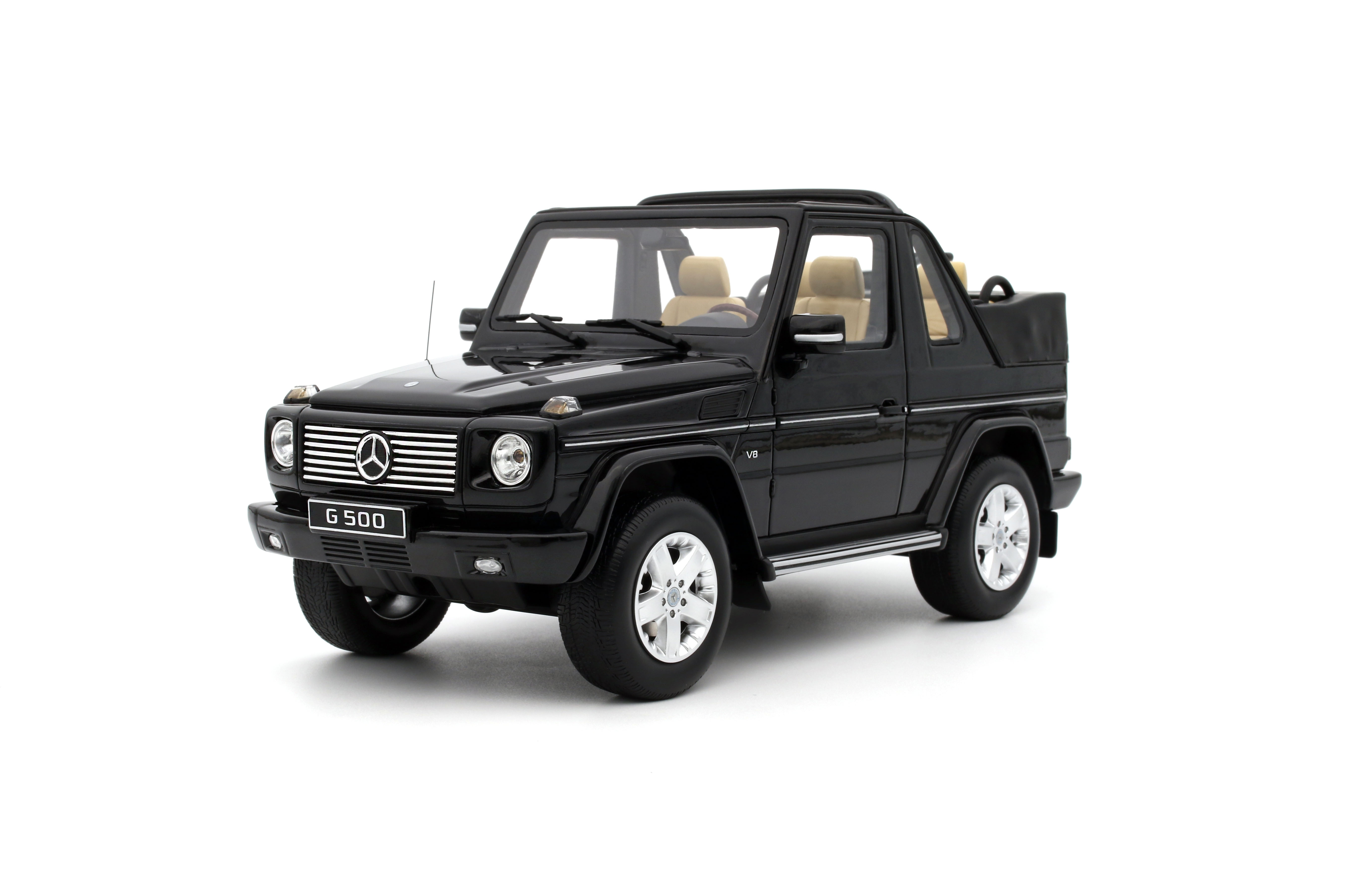 Mercedes-Benz G500 Convertible 2007 Black - 1:18