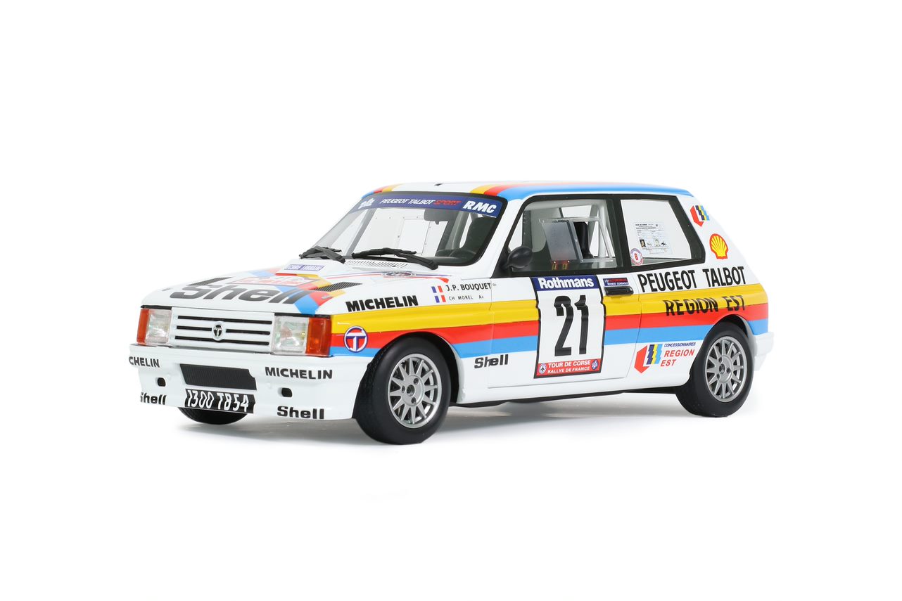 Talbot Samba Rallye Group B No.12 Tour de Corse 1985 J.P. Bouquet - 1:18