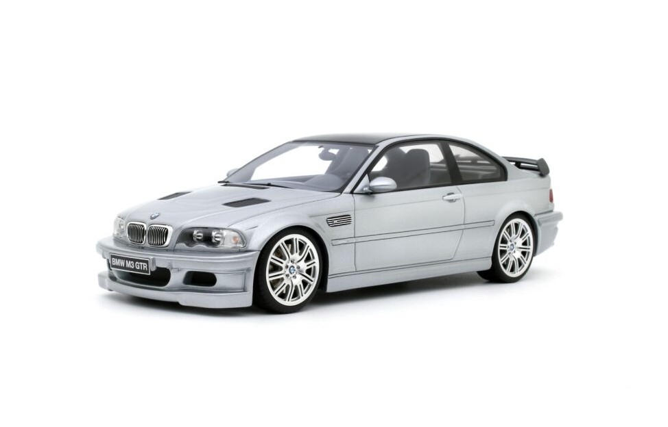 BMW M3 (E46) GTR Street 2001 Titan Silver Metallic - 1:18