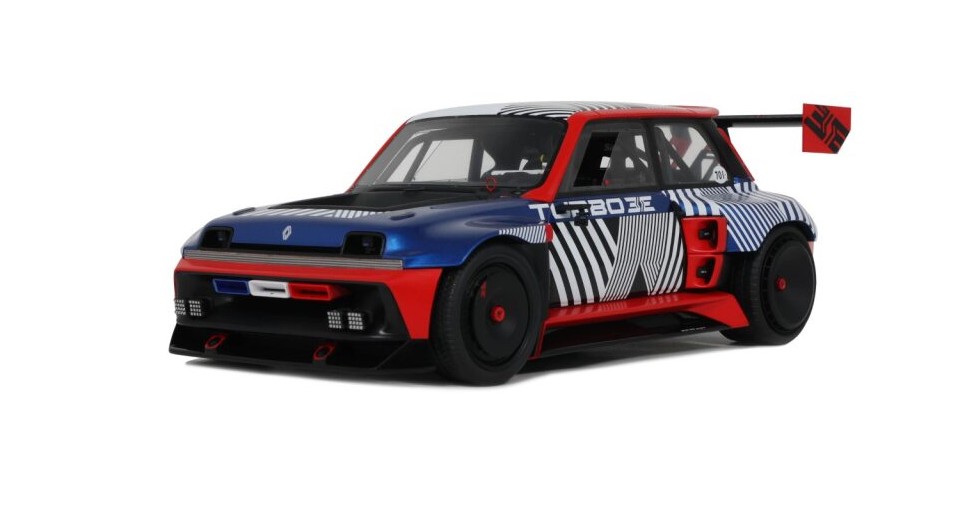 Renault 5 Turbo 3E E-Tech 2023 Metal Blue - 1:18