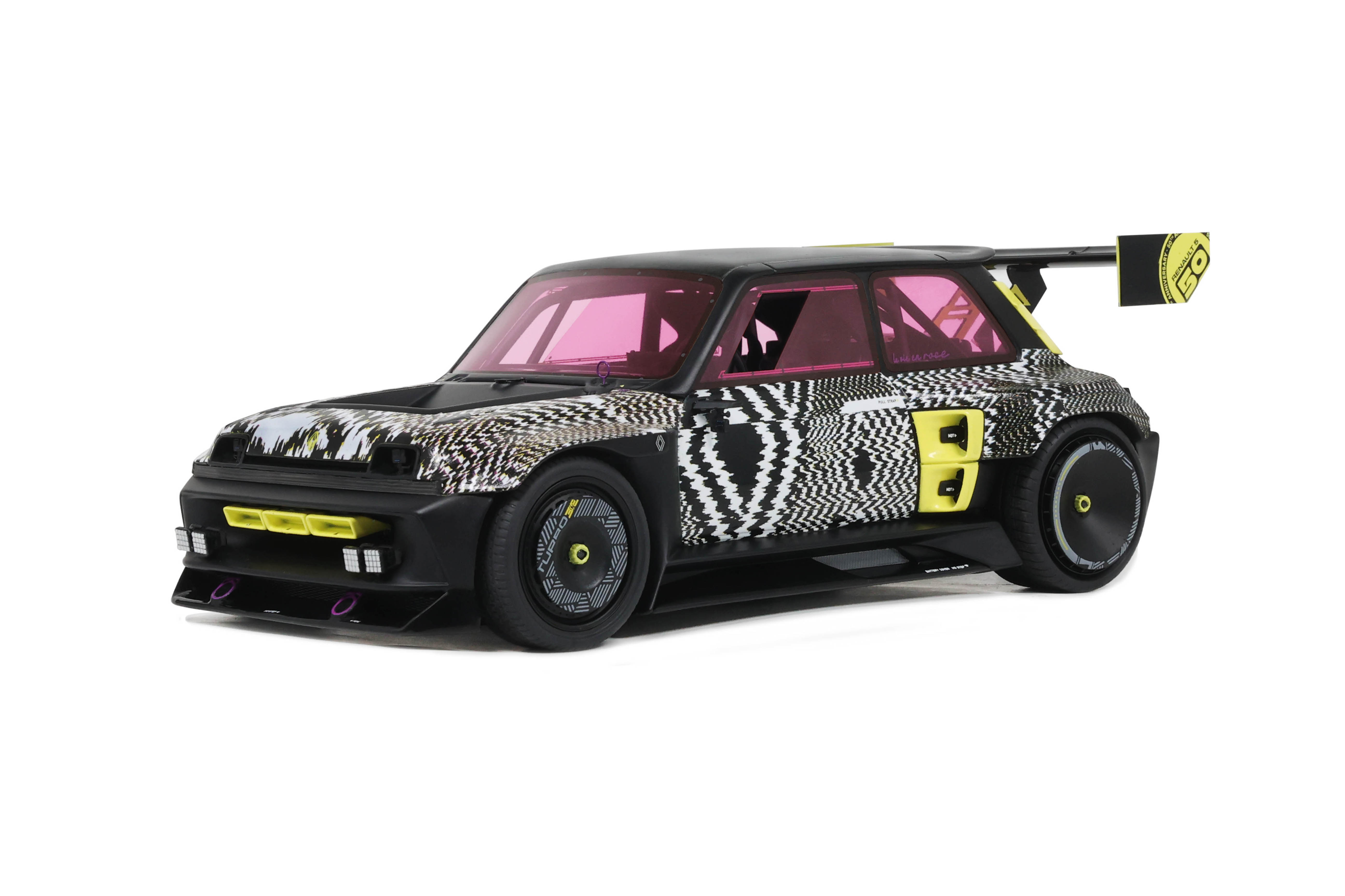 Renault 5 Turbo 3E 2022 Matt Black - 1:18