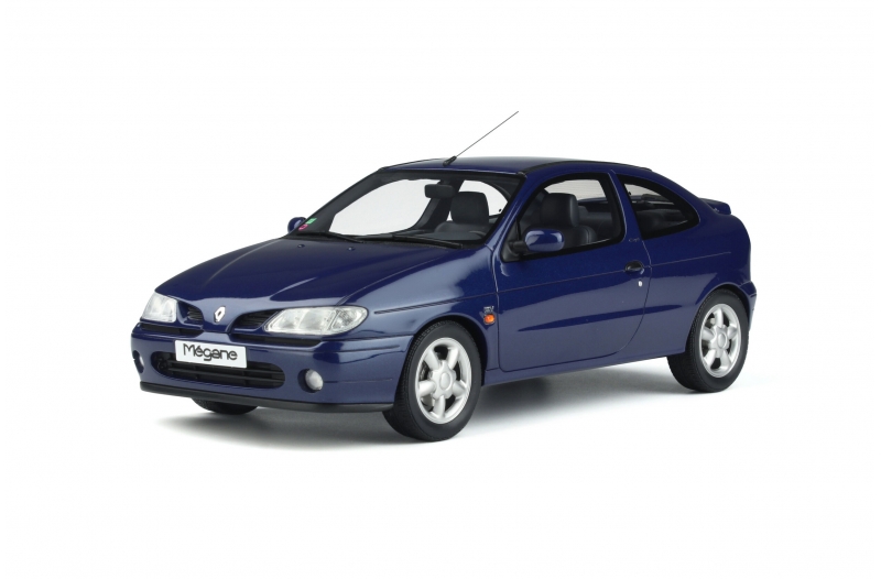 Renault Megane 1 Coupe 2.0 16V 1995 Blue - 1:18