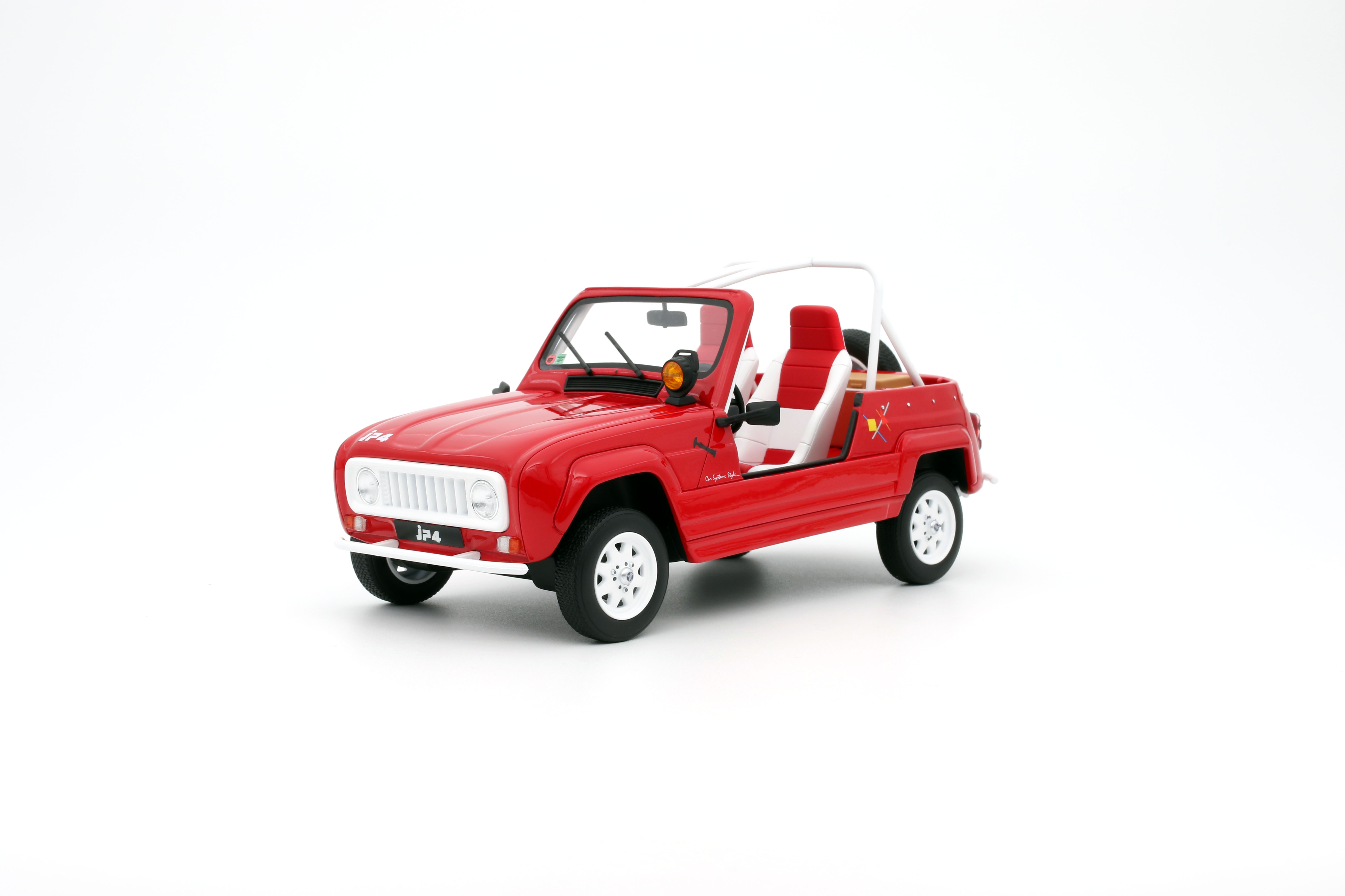 Renault 4L JP4 1987 Red - 1:18