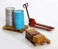 Pallet trach and pallets
