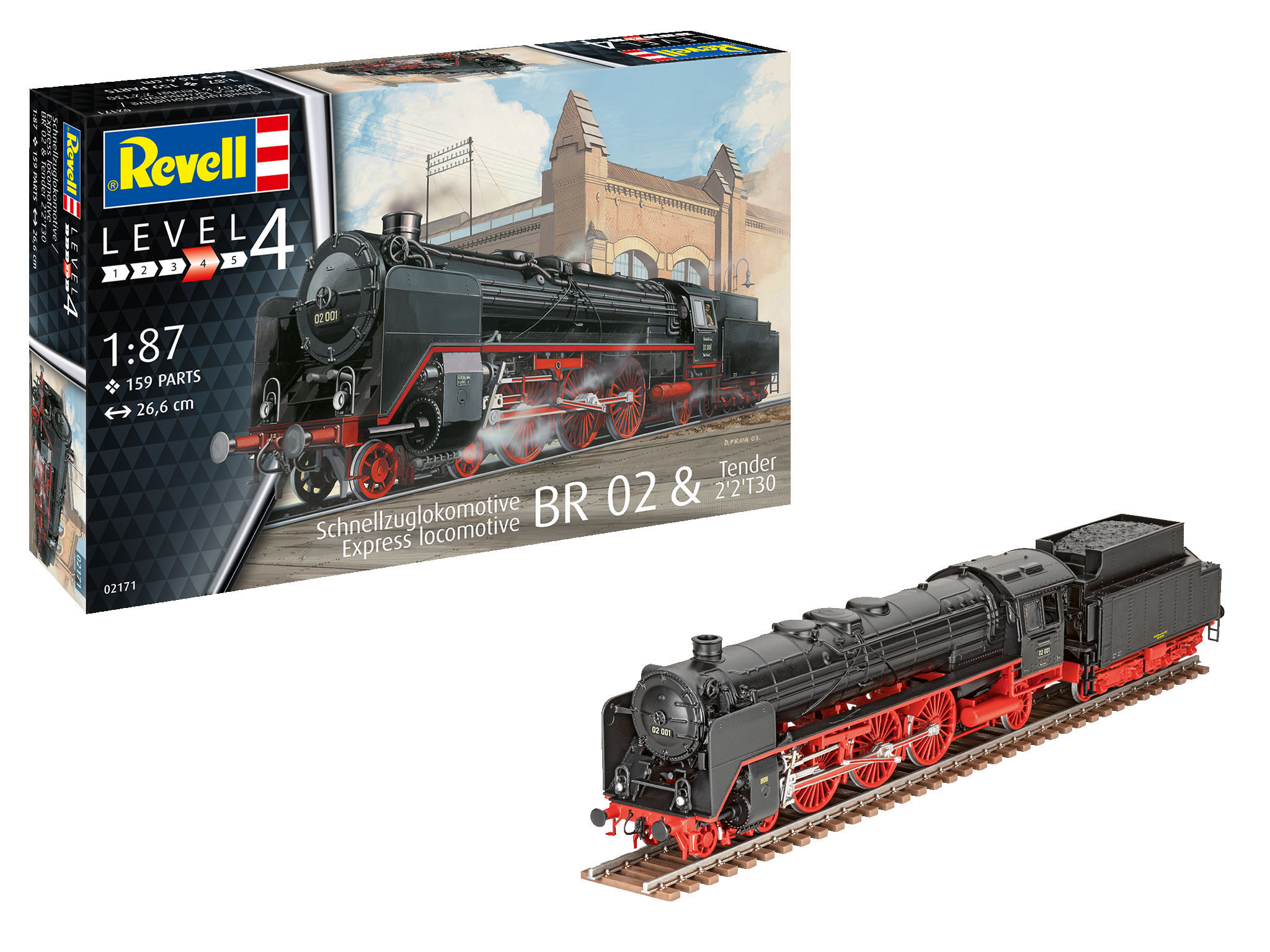 Schnellzuglok BR02 mit Tender 22 T30