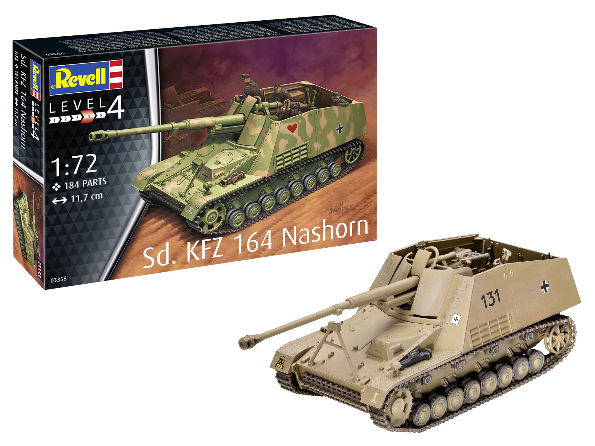 Sd.Kfz. 164 Nashorn - 1:72