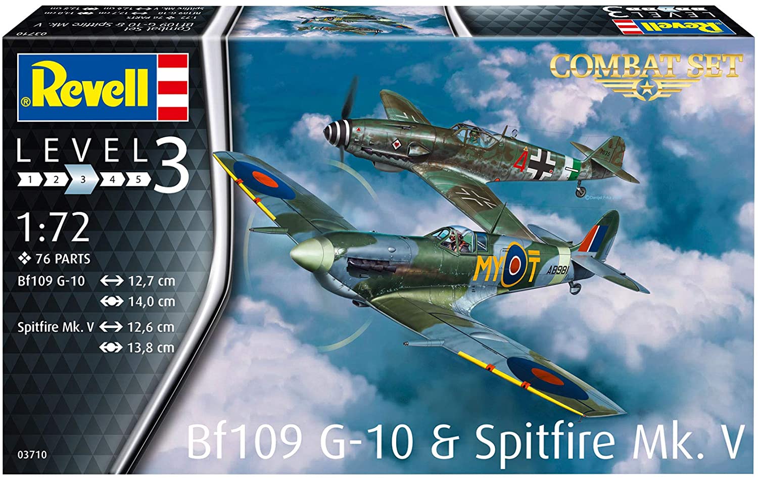 Messerschmitt Bf109G-10 + Spitfire Mk.V - Combat Set