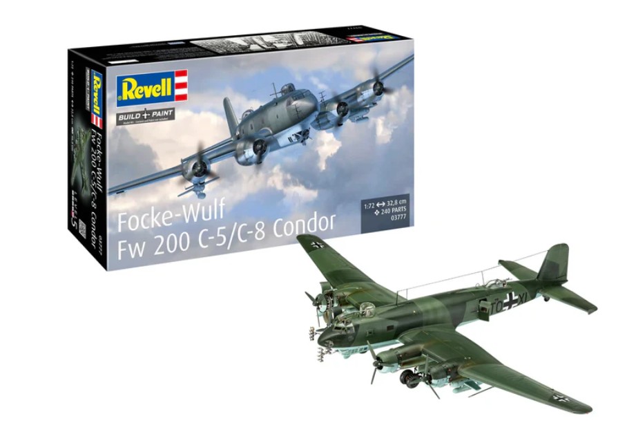 Focke-Wulf Fw 200 C-5/C-8 Condor - 1:72  Focke-Wulf Fw 200 C-5/C-8 Condor - 1:72