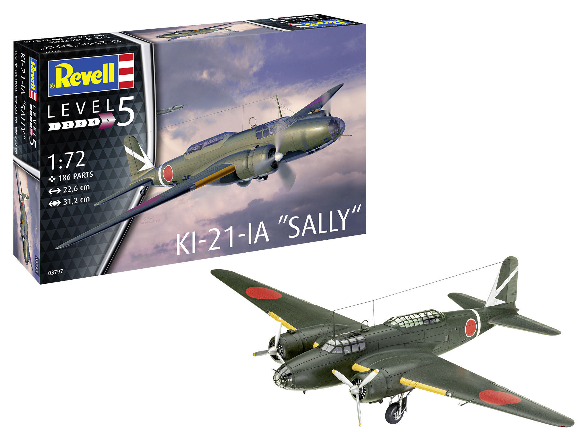 Ki-21-la Sally - 1:72