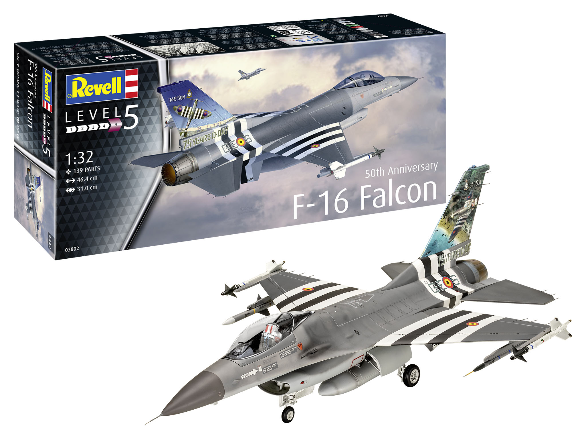 F-16 Falcon 50th Anniversary - 1:32