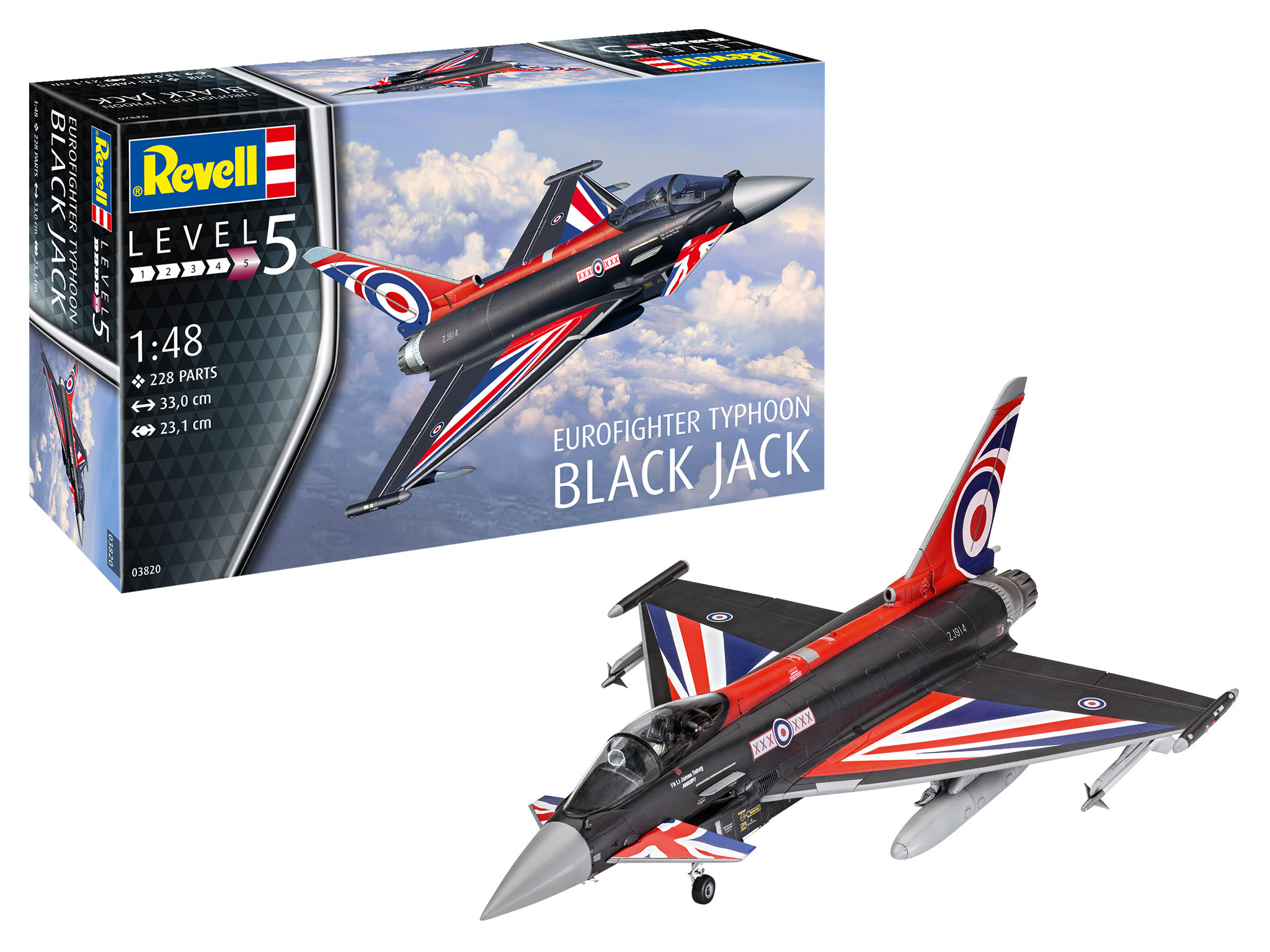 Eurofighter Typhoon Black Jack - 1:48