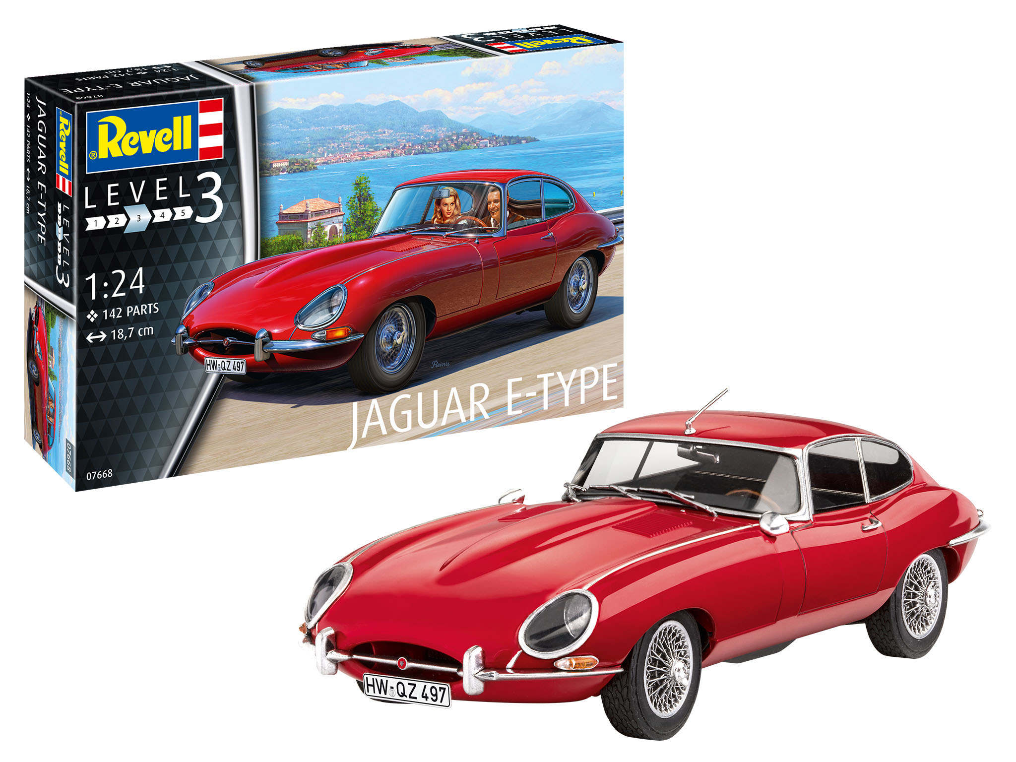 Jaguar E-Type Coupe - 1:24