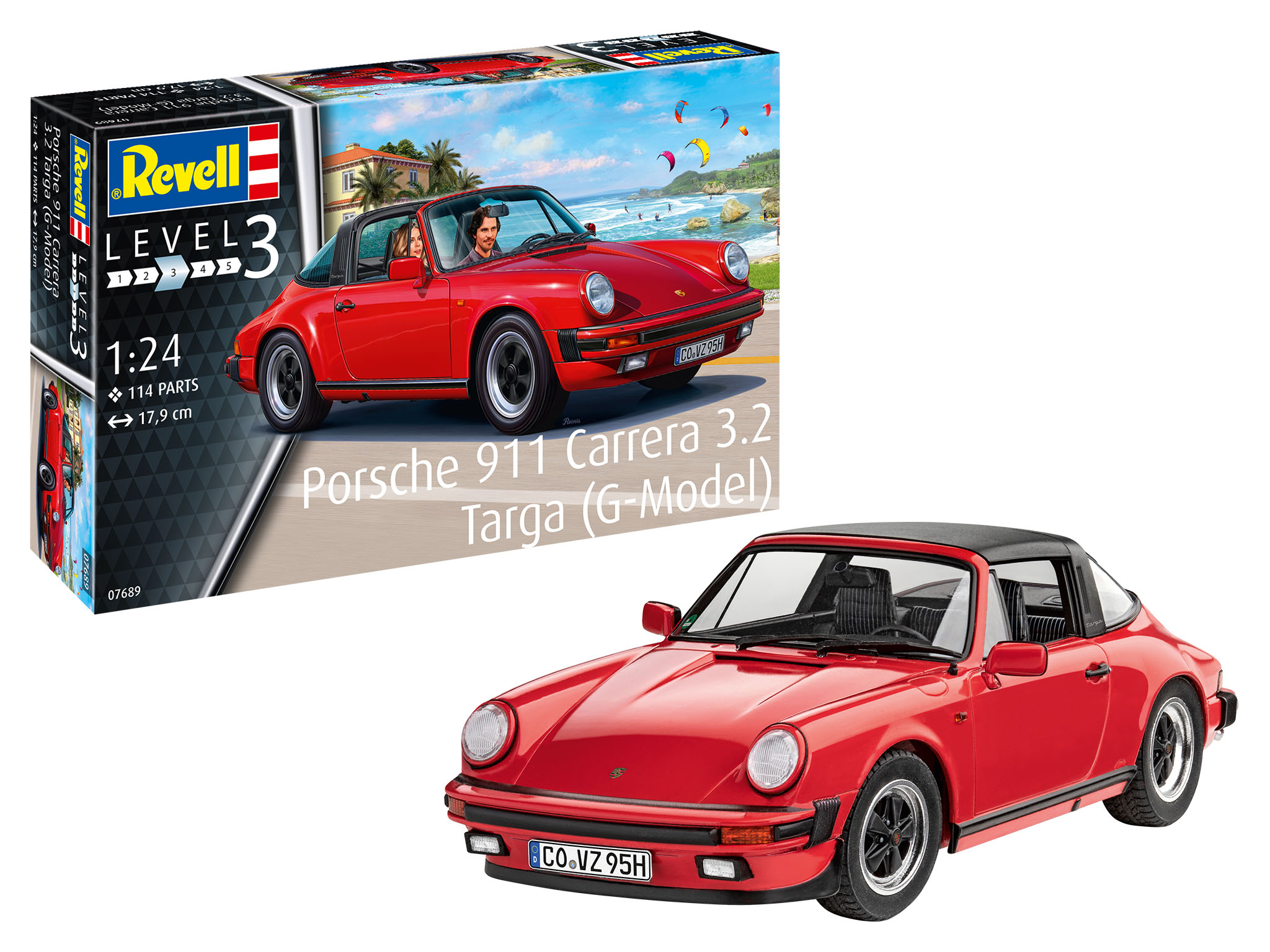 Porsche 911 G Model Targa - 1:24