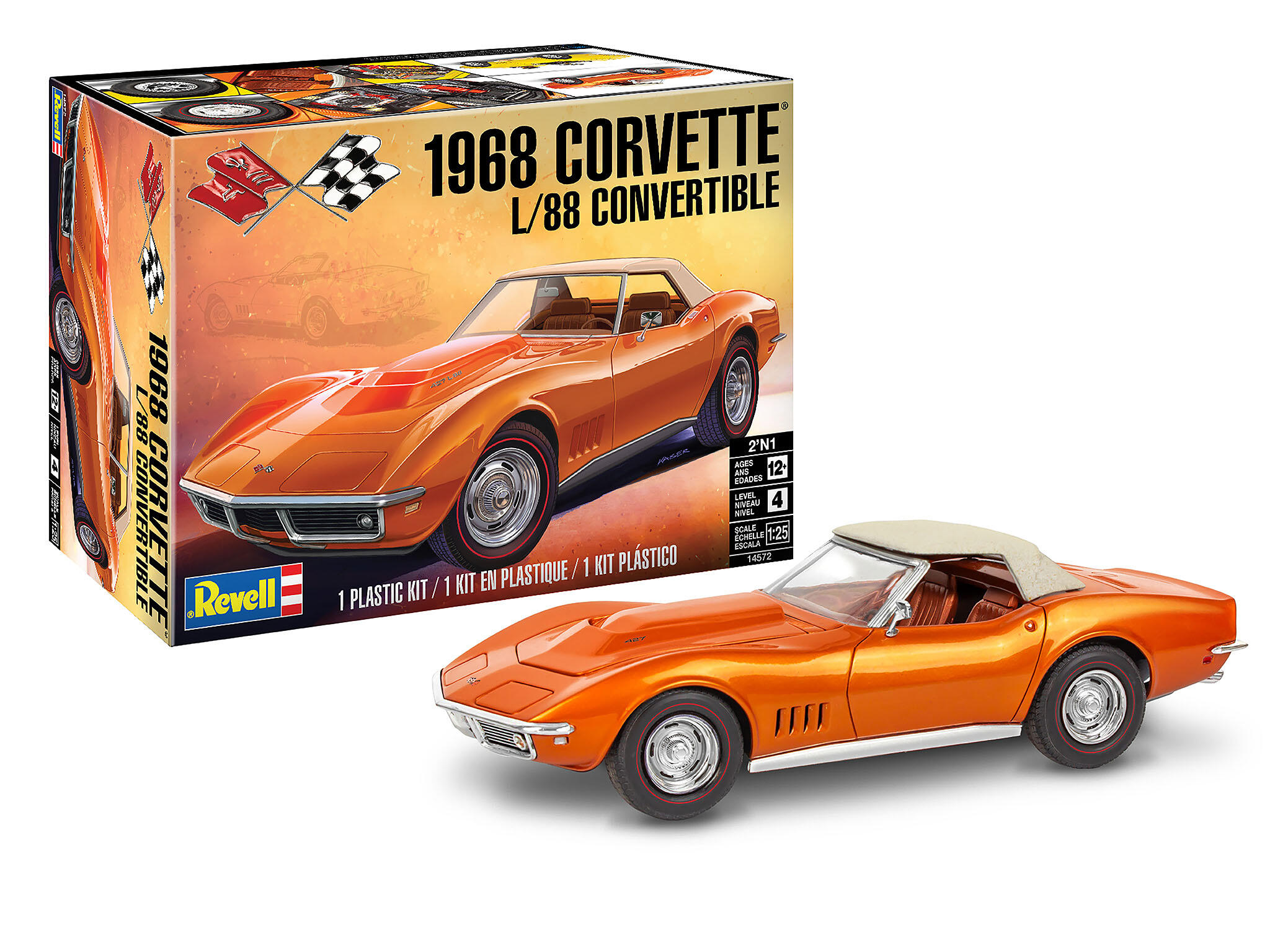Corvette L-88 Roadster 1968 - 1:25