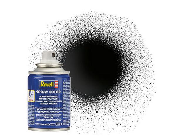 Spray Zwart Glanzend