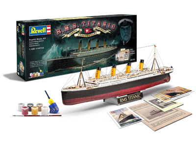 Geschenkset 100 Jahre Titanic - 1:400