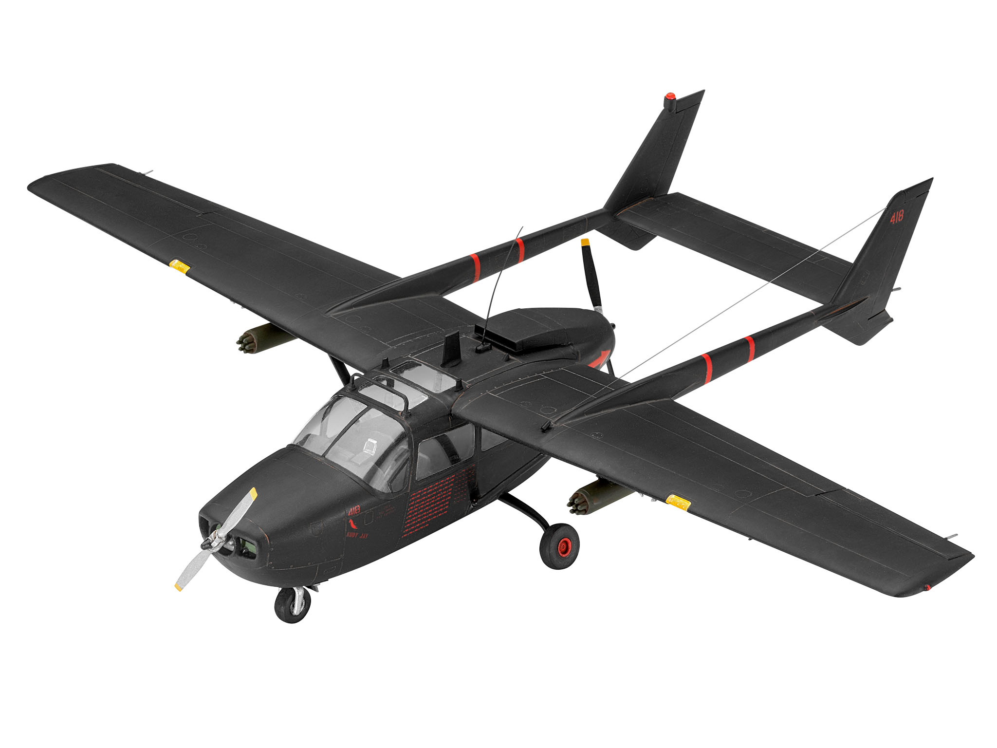 Modelset O-2A Skymaster - 1:48