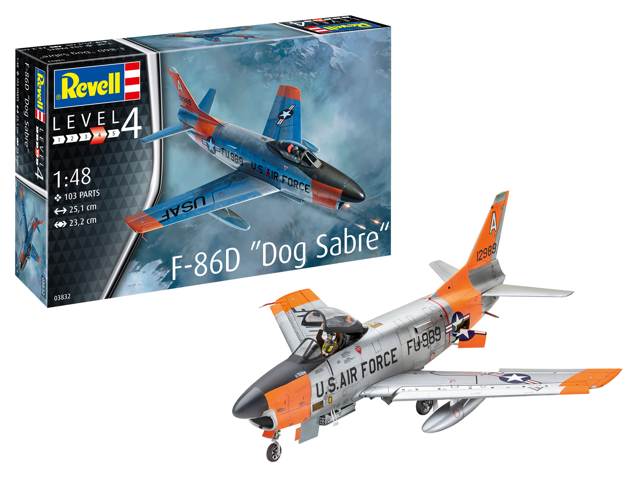 Modelset F-86D Dog Sabre - 1:48