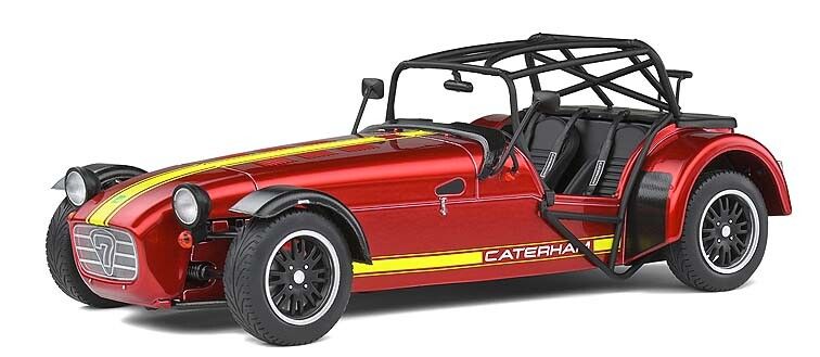 Caterham Seven 275 Academy 2014 Rood/Geel - 1:18