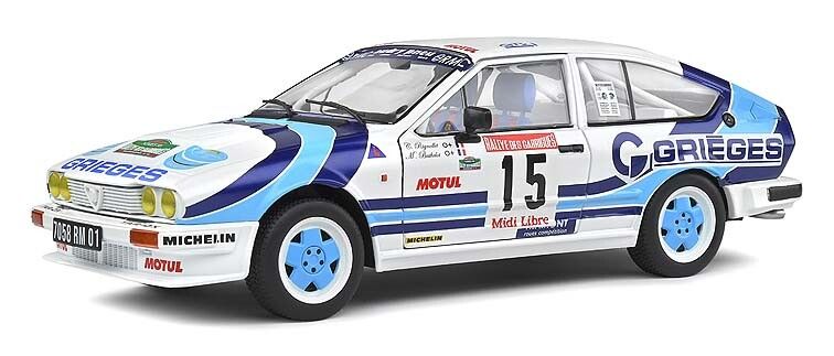 Alfa Romeo GTV6 Rally d. Garrigues 1986 Rigollet/Bathelot - 1:18