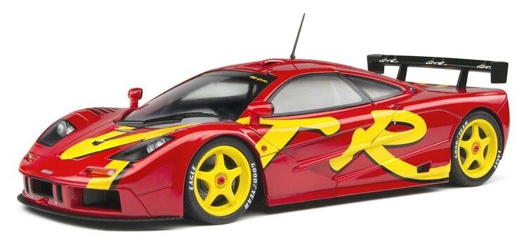 McLaren F1 GTR Short Tail Rood - 1:18