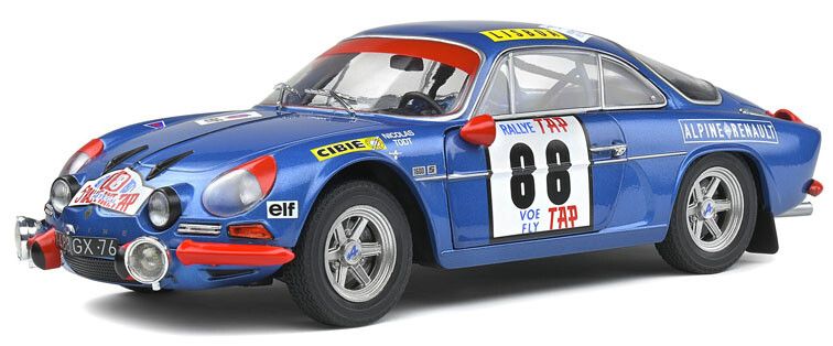 Alpine A110 1600S No.88 Rally du Portugal 1971 Nicolas/Todt - 1:18