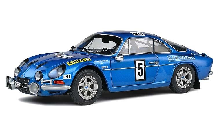 Renault Alpine A110 1600S Olympia Rally 1972 Nicolas/Todt - 1:18