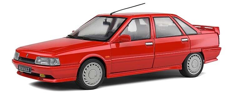 Renault 21 Mk.I Turbo 1988 Rood - 1:18