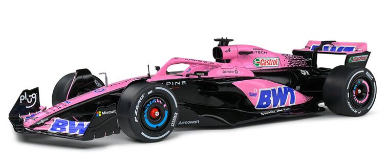 Alpine A523 Presentation Version 2023 Pink - 1:18