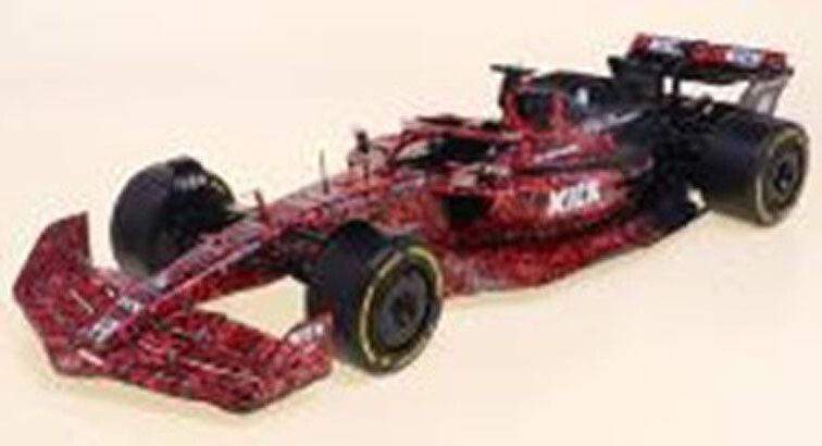 Alfa Romeo F1 Team X Boogie Art Car Black 2023 - 1:18