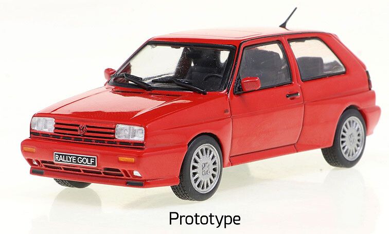 Volkswagen Golf G60 Rallye 1989 Rood - 1:43