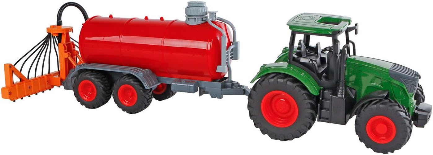 Kidsglobe Tractor met giertank - 49cm