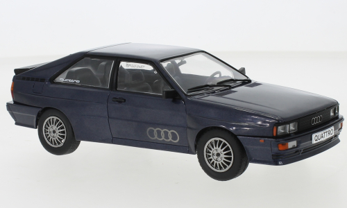 Audi Quattro 1981 Donkerblauw Metallic - 1:24