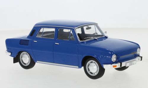 Skoda 100L 1974 Blauw - 1:24