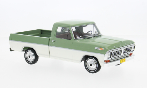 Ford F-100 1970 Groen/Wit - 1:24  Ford F-100 1970 Groen/Wit - 1:24