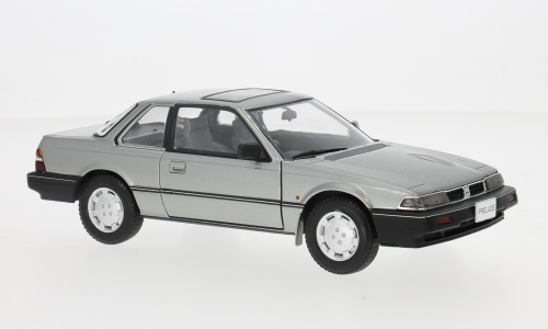 Honda Prelude 1985 Grijs - 1:24  Honda Prelude 1985 Grijs - 1:24