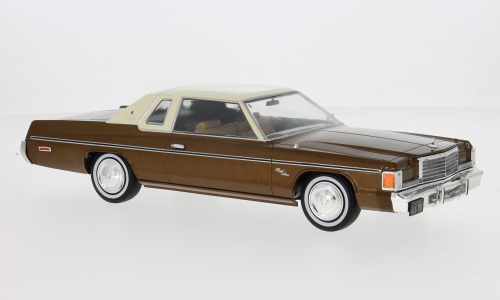 Dodge Royal Monaco Coupe 1977 Bruin/Beige - 1:24