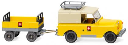 Land Rover mit Anhanger PTT - 1:87