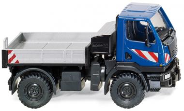 Unimog U20 Blau/Silber 1:87