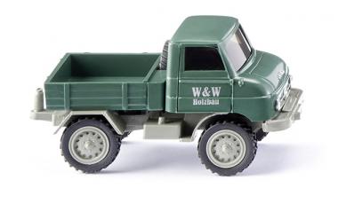 Unimog U411 W&W Holzbau 1:87