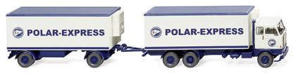 Volvo F88 Kuhlkofferlastzug Polar-Express - 1:87