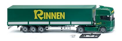 Scania R420 Topline Pritschensattelzug Rinnen - 1:87