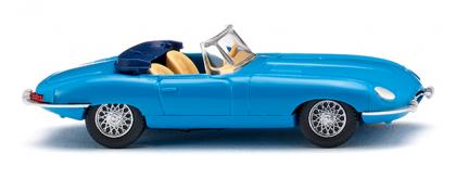 Jaguar E-Type Roadster Blue - 1:87