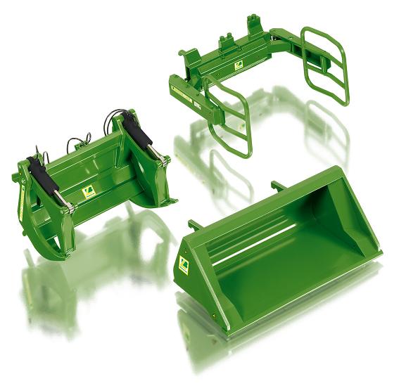 John Deere Frontlader Set A - WIKING